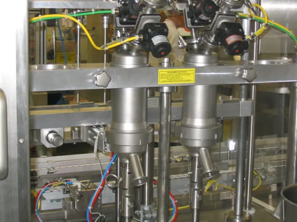 remplissage en ligne de flacons