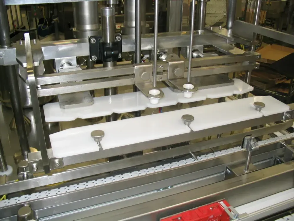 remplissage en ligne de flacons