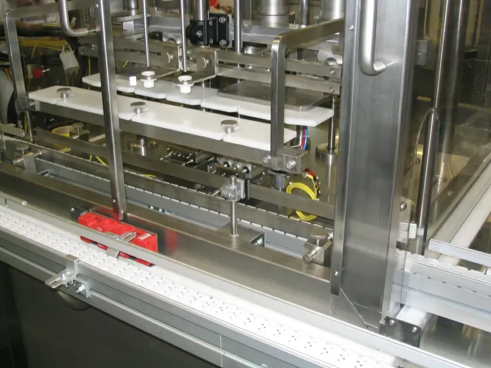 remplissage en ligne de flacons