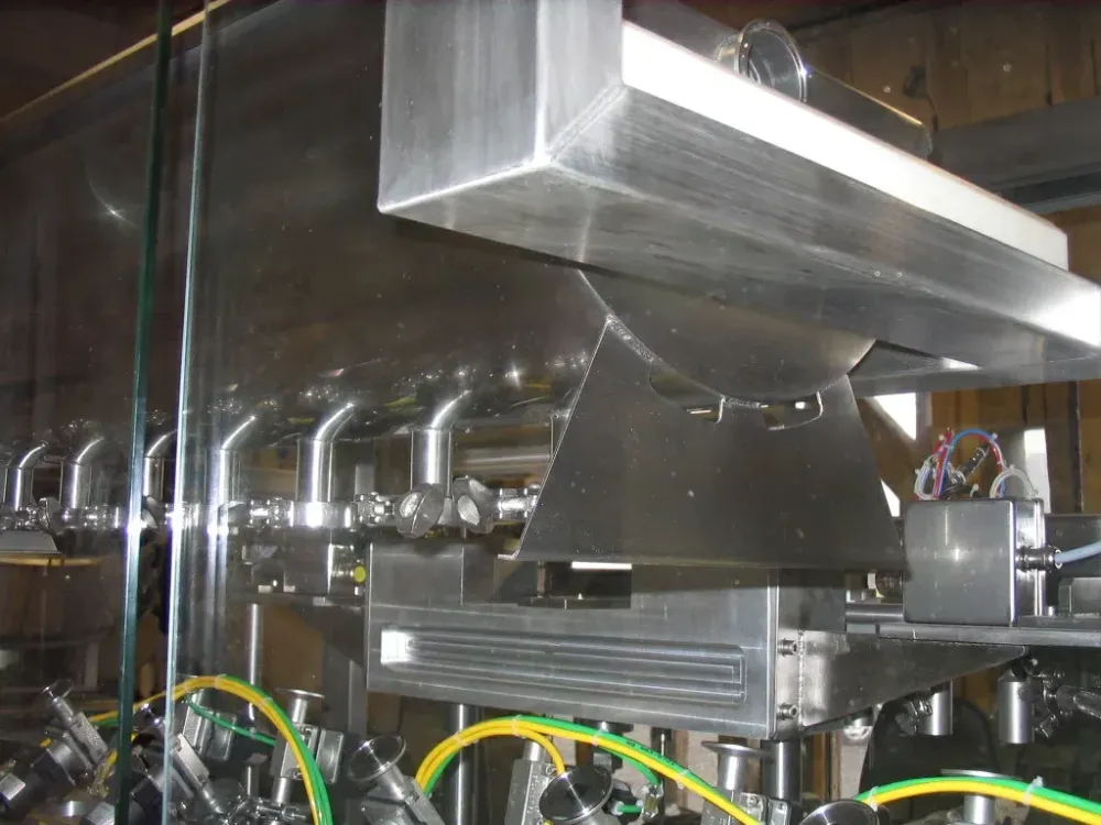 remplissage en ligne de flacons